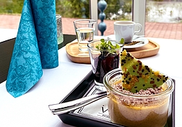 Van der Valk Golfhotel Serrahn | Macadamia creme brulee