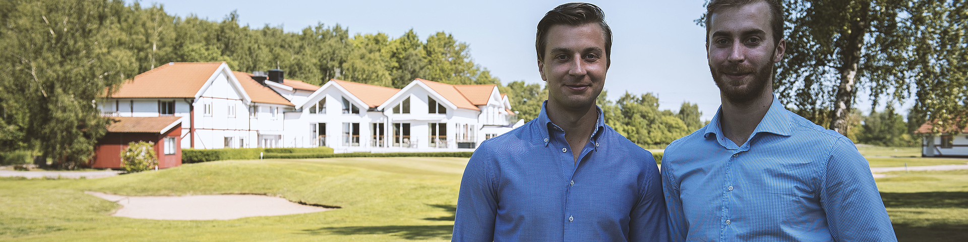 Brøderne Gibrand som styrer Lydinge Golf Resort