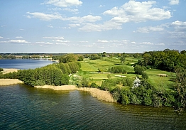 Van der Valk Golfhotel Serrahn | Aerial View Golf Course