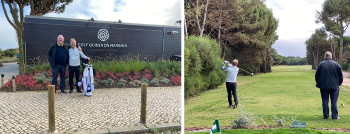 Søren Kjeldsen og Colin Smith - Quinta da Marinha Resort