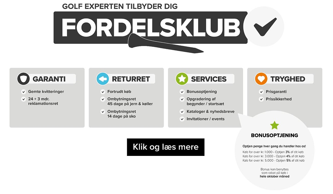 Golf Experten Fordelsklub