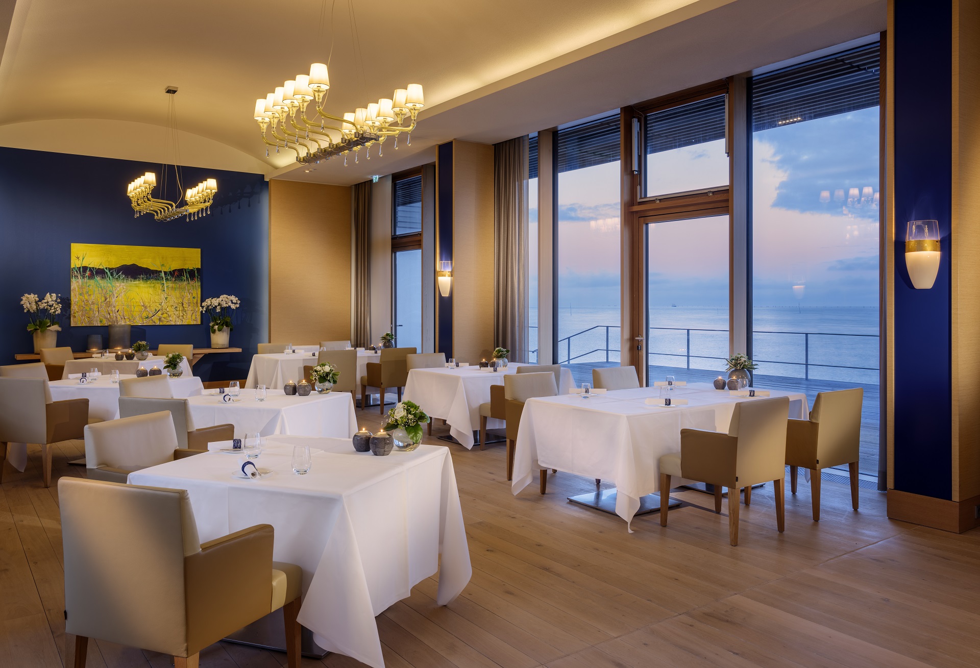 BUDERSAND Hotel - Golf & Spa - Sylt | Restaurant KAI3